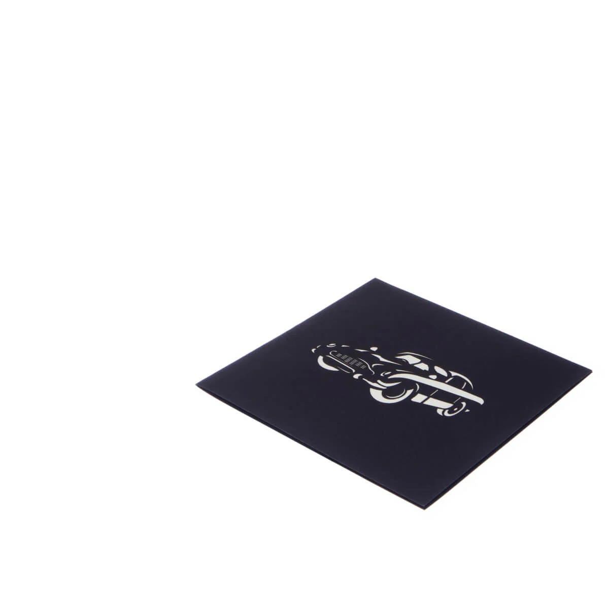 Silver Classic Car Pop Up Card - Image 7