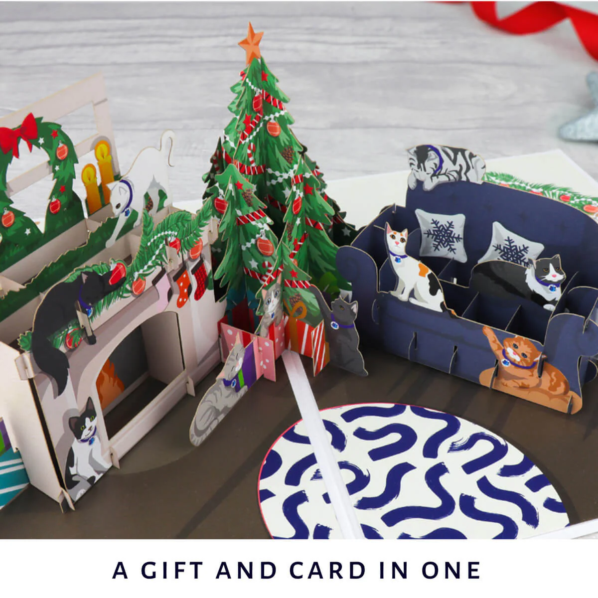 Battersea Cats Christmas Card - Image 7
