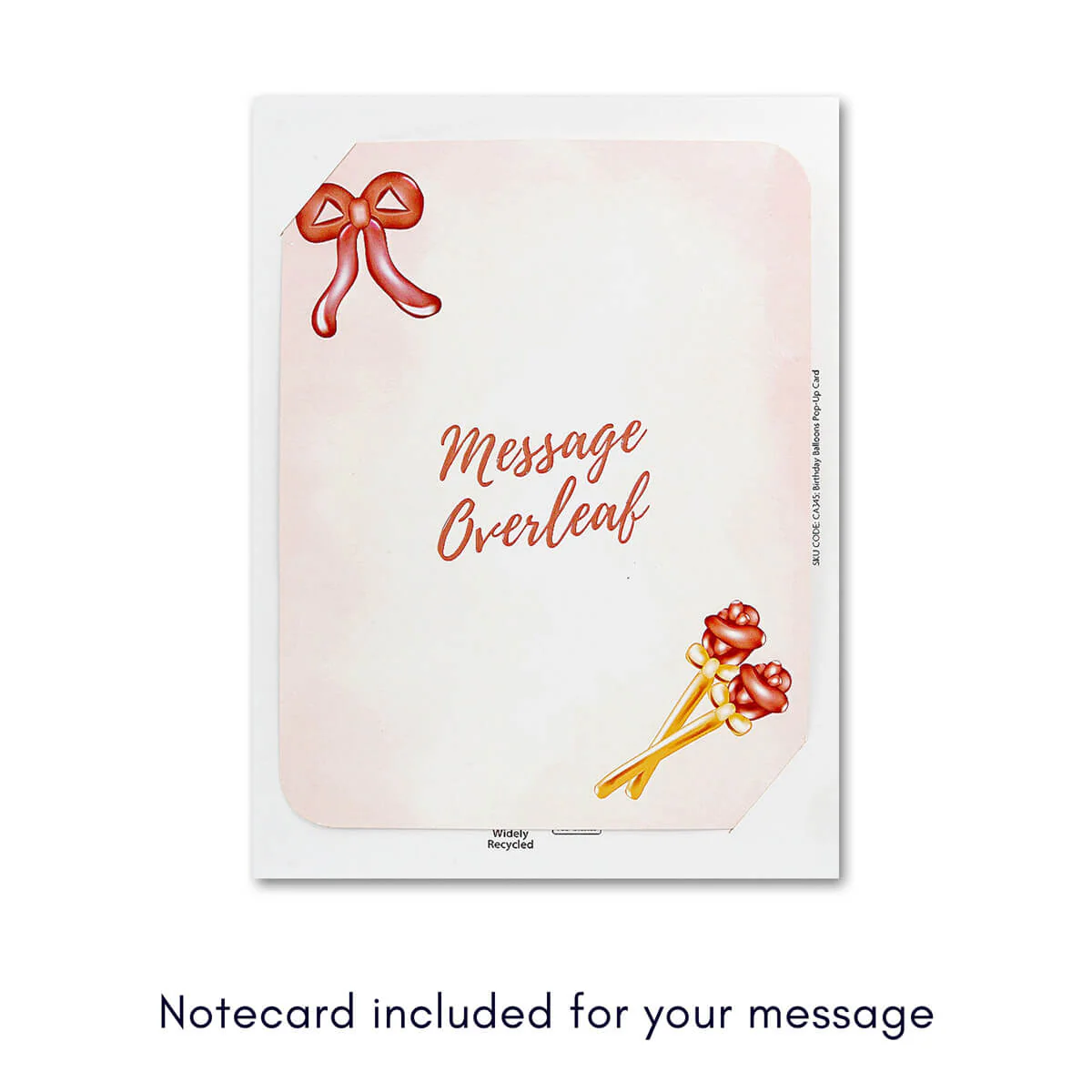 Birthday Balloons Pop Up Card - Image 6