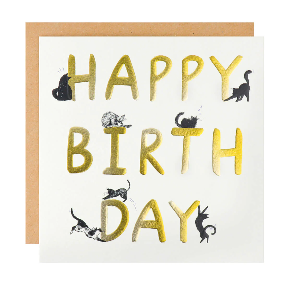 Cats Happy Birthday Card - Image 3