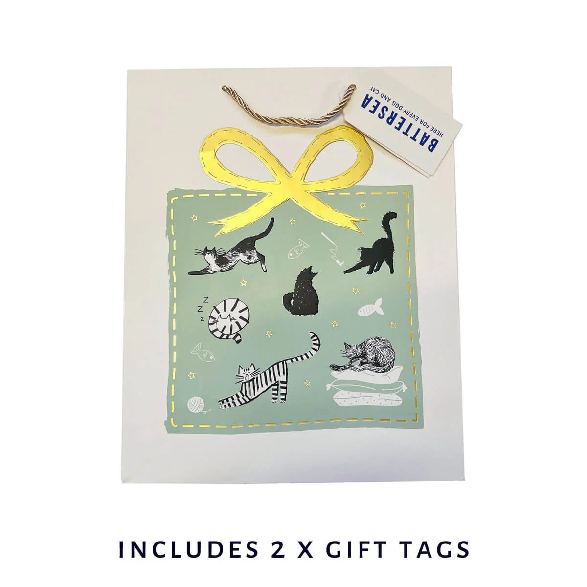 Cats Large Gift Bag - Image 4