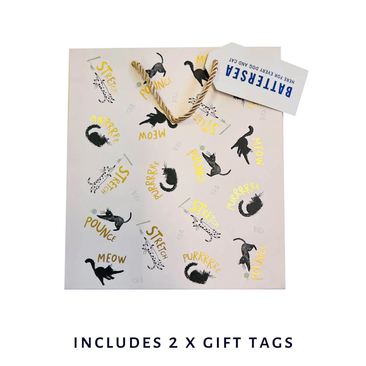 Cats Medium Gift Bag - Image 4