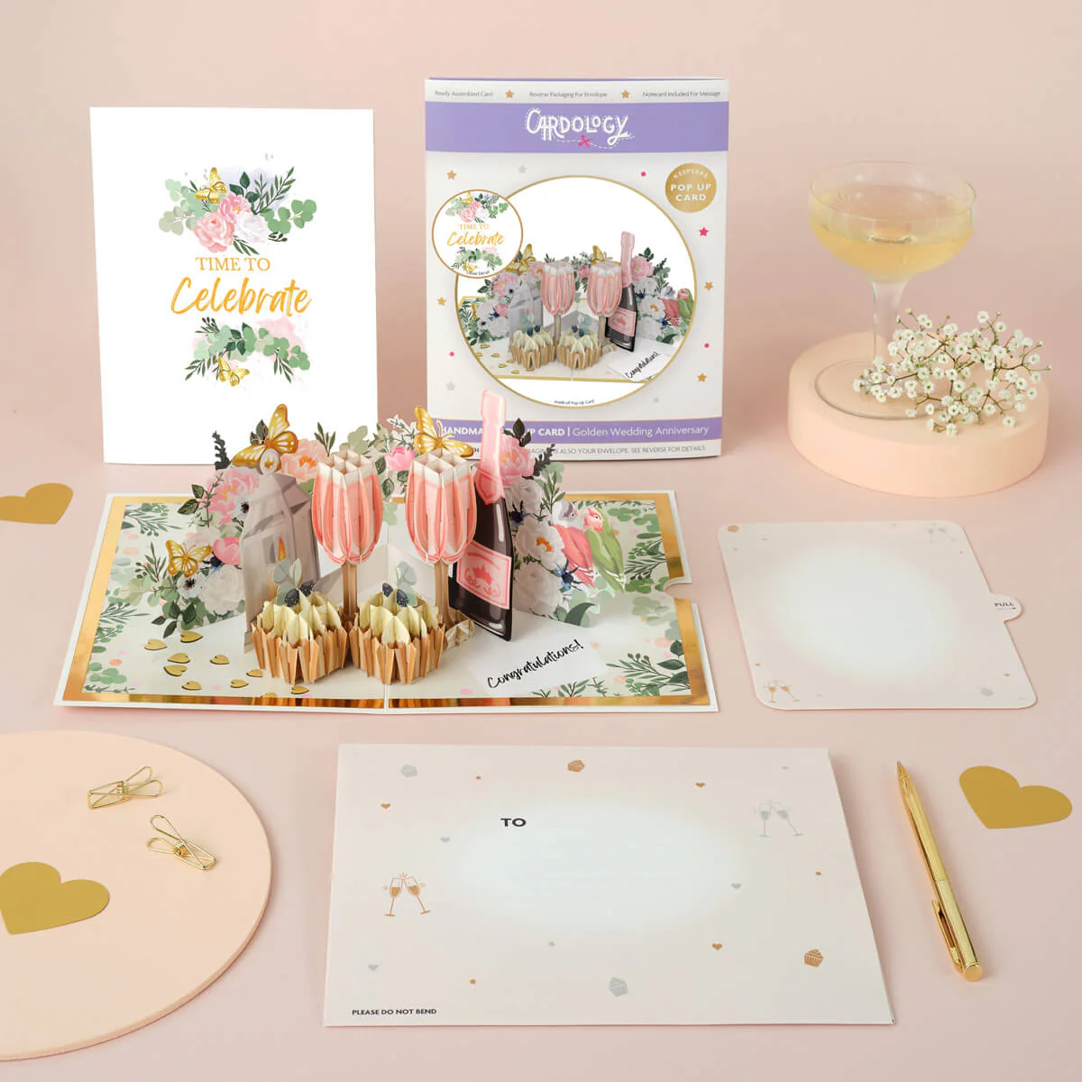Celebrate Love Pop Up Card - Image 3