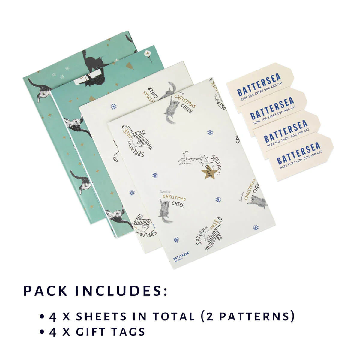 Christmas Cats Gift Wrap - Image 5