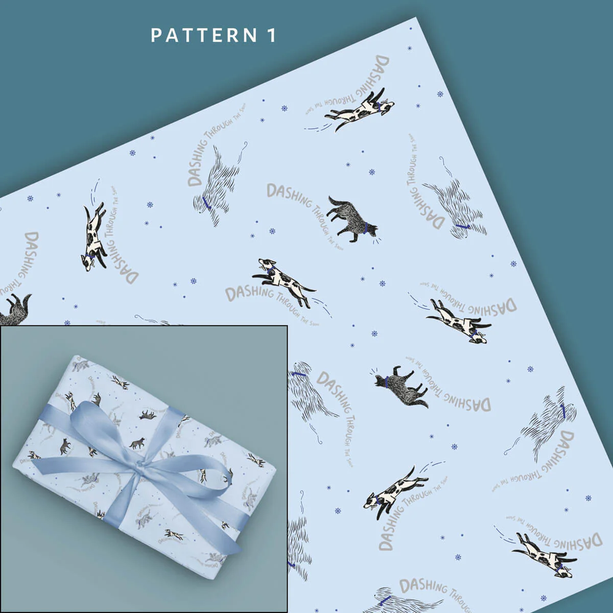 Christmas Dogs Gift Wrap - Image 3