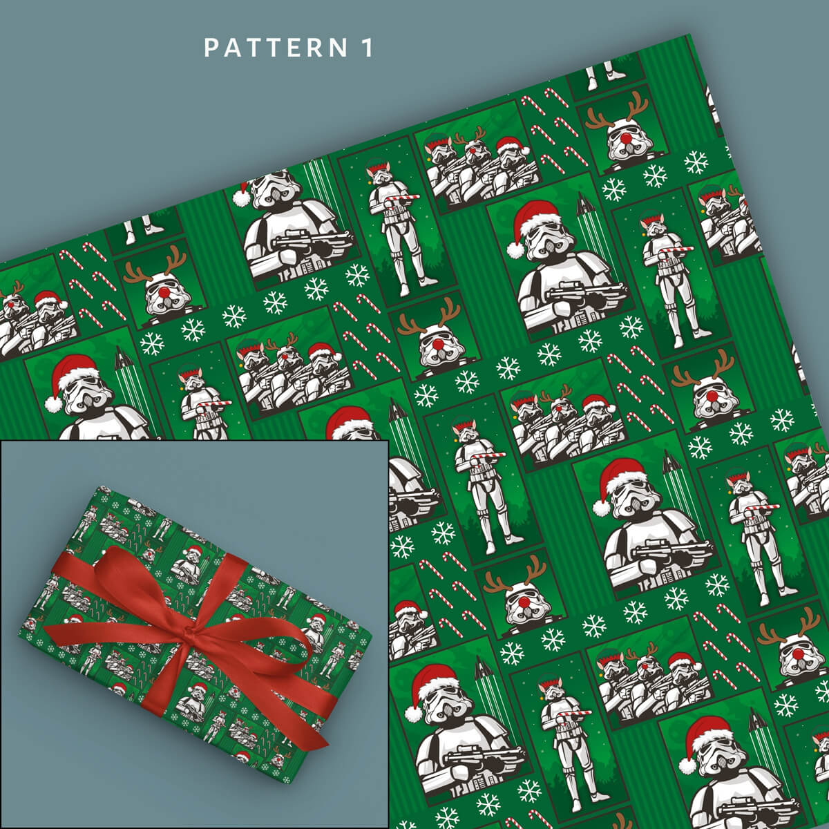 Christmas Stormtrooper Gift Wrap - Image 3