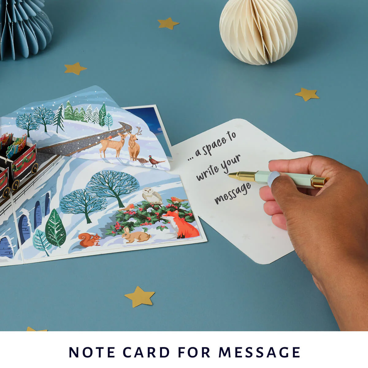 Christmas Train Pop Up Card - Image 5