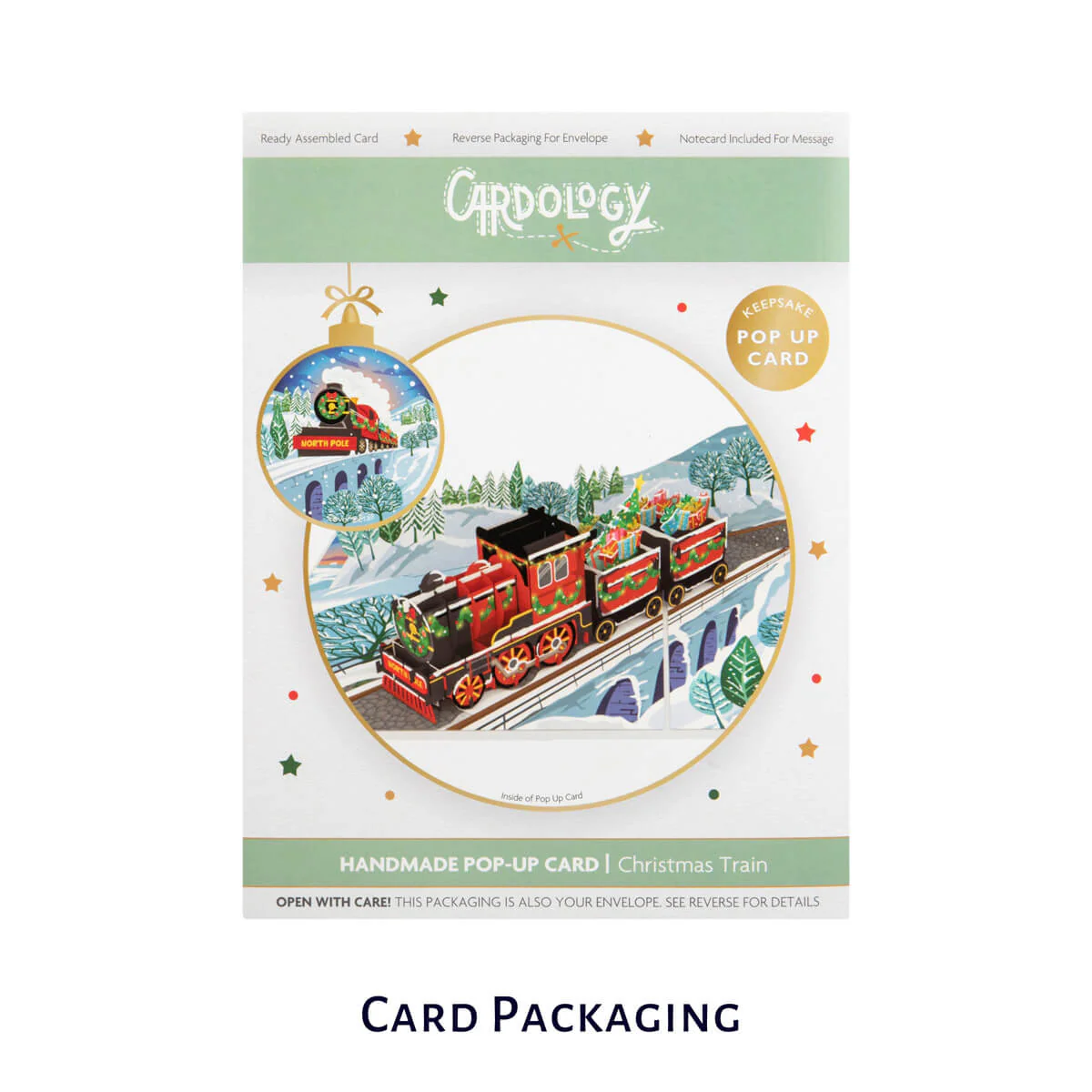 Christmas Train Pop Up Card - Image 9