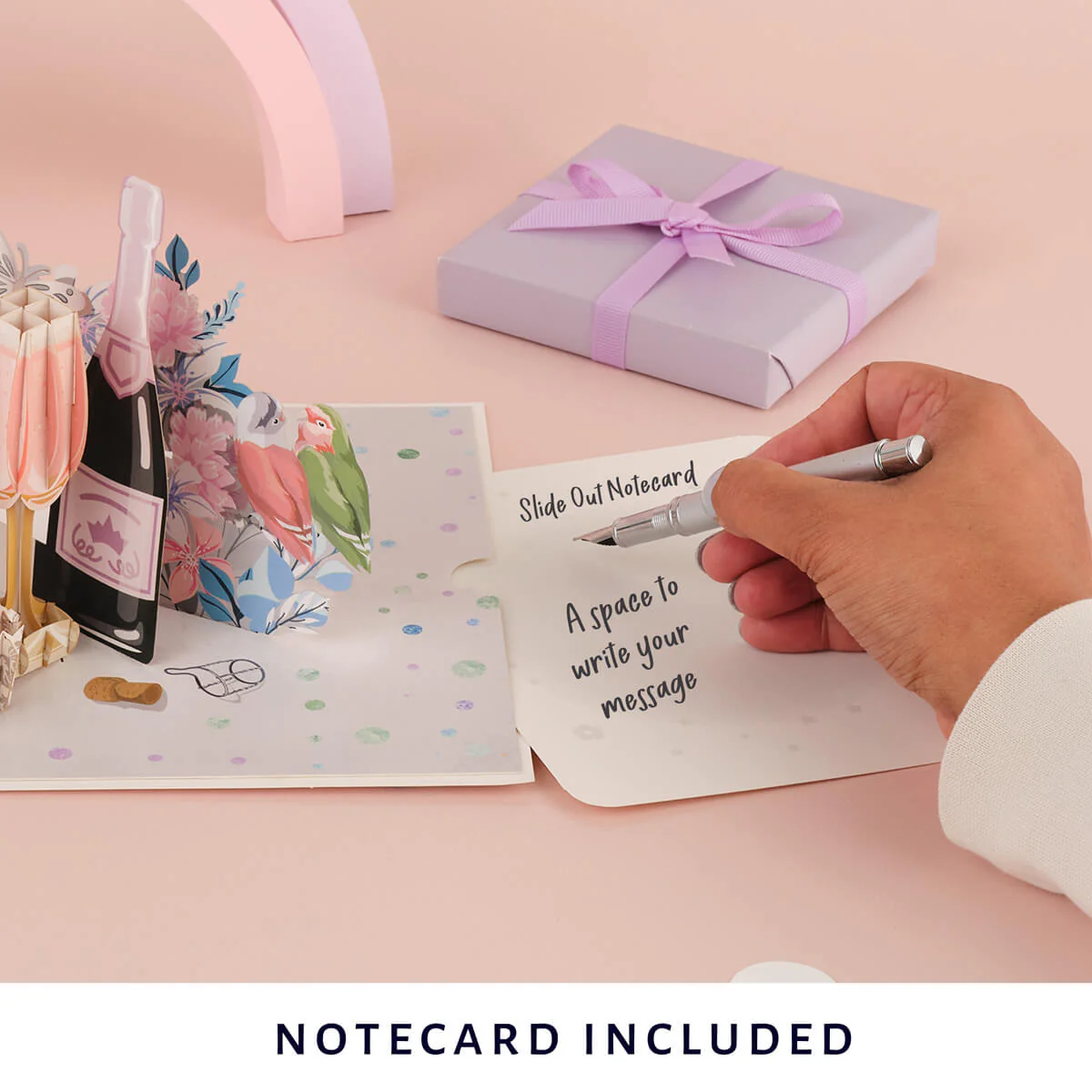 Diamond Wedding Pop Up Card - Image 6