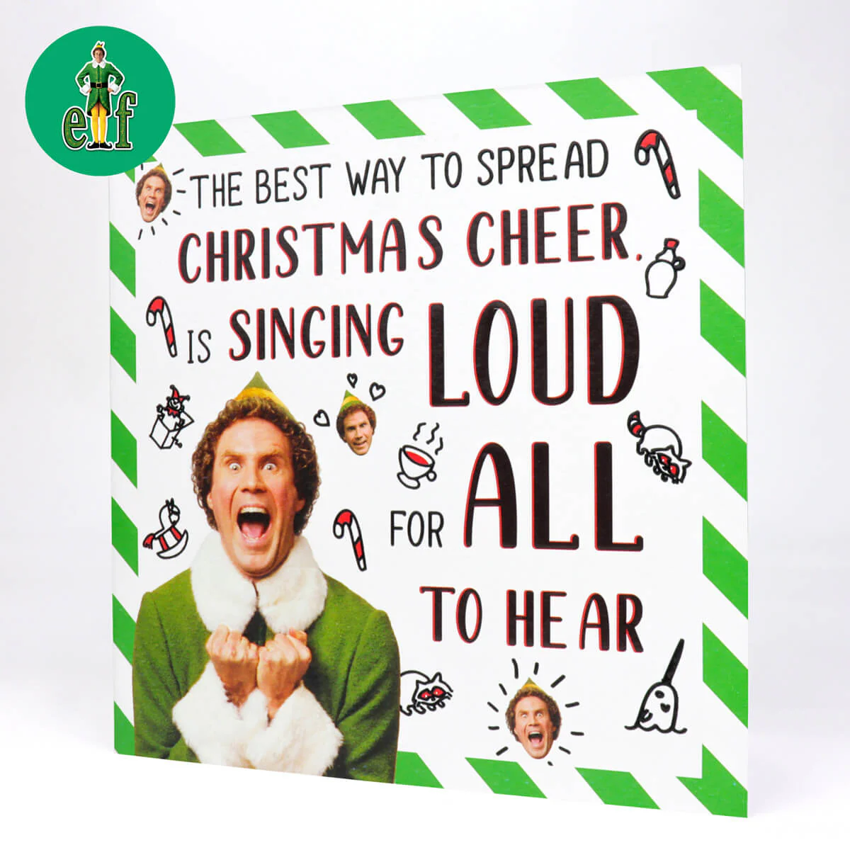 Elf Christmas Cards - Pack Of 4 - Image 4