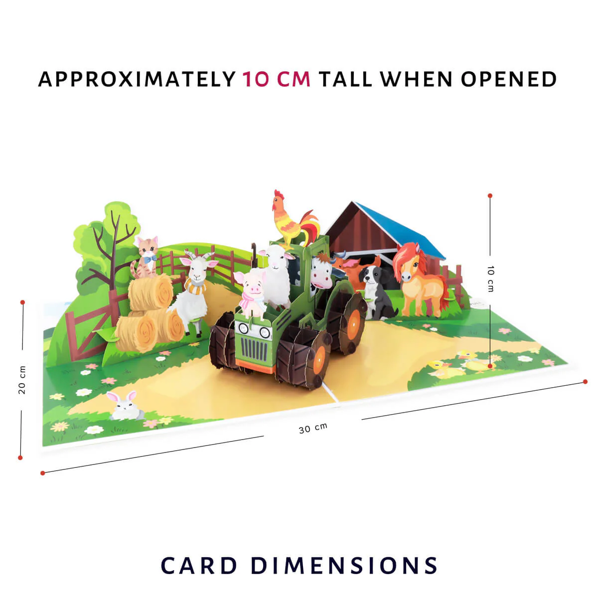 Farm Animals Pop Up Card - Image 4