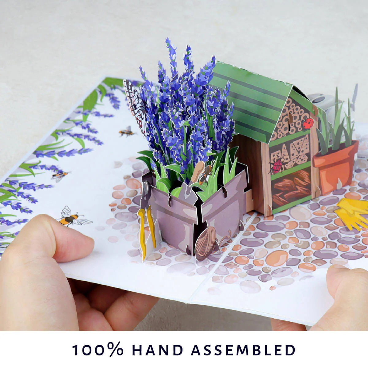 Lavender Pop Up Card - Image 5
