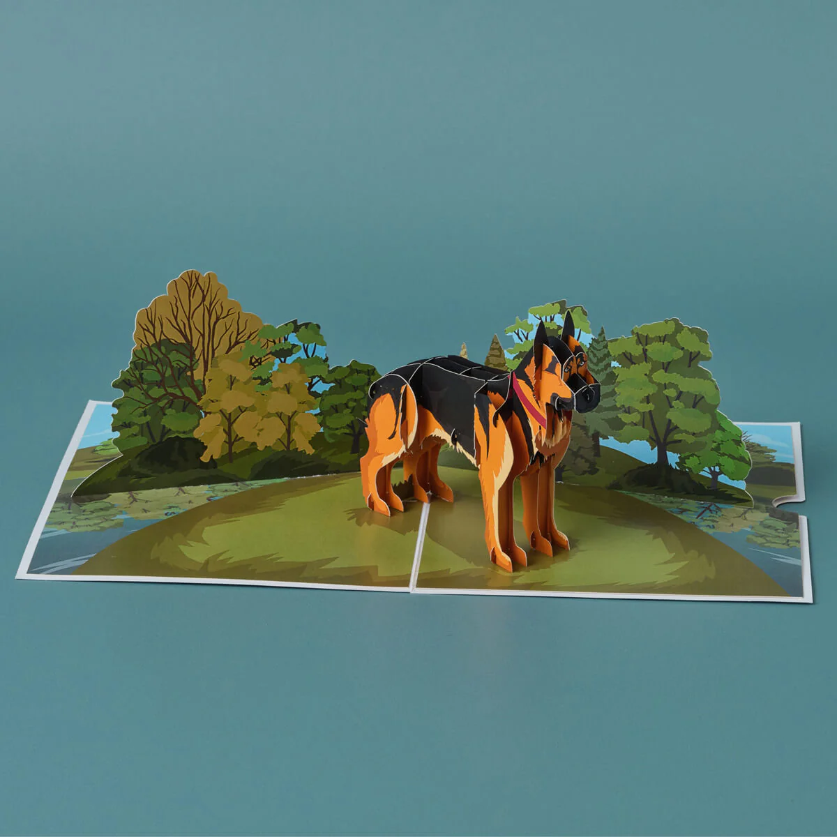 German Shepherd Pop Up Card - Image 7