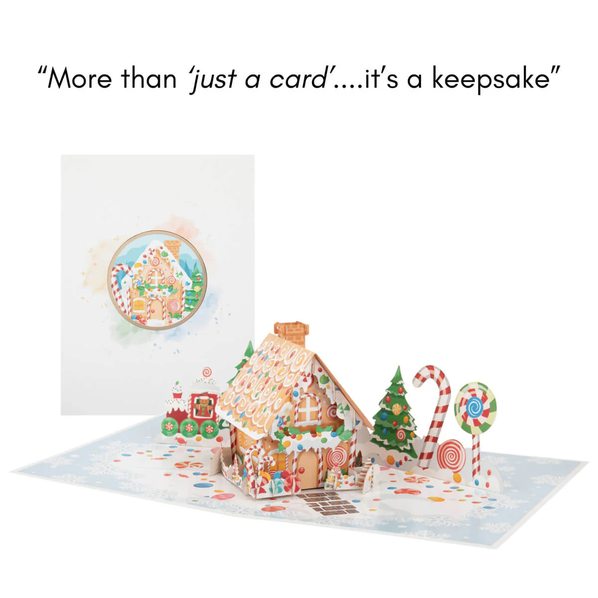 Gingerbread House Pop Up Card - Image 5