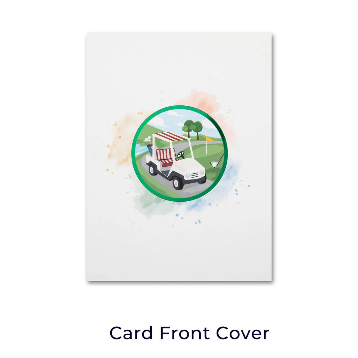 Golf Pop Up Card - Image 2