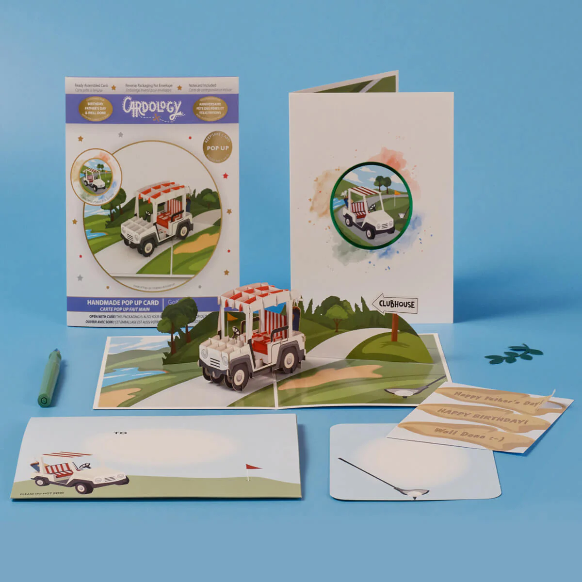 Golf Pop Up Card - Image 3