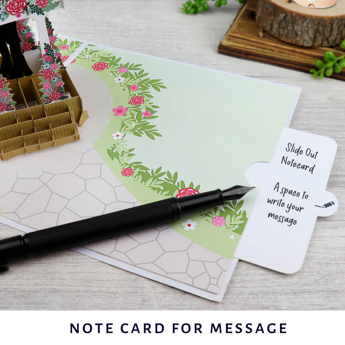 Grooms Wedding Pagoda Pop Up Card - Image 5