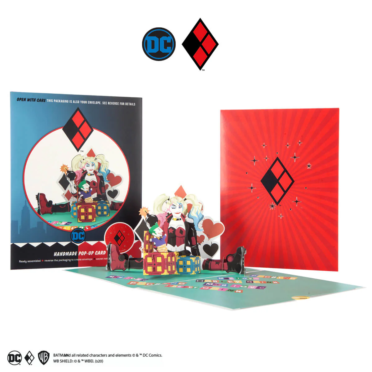 Harley Quinn Pop Up Card - Image 3