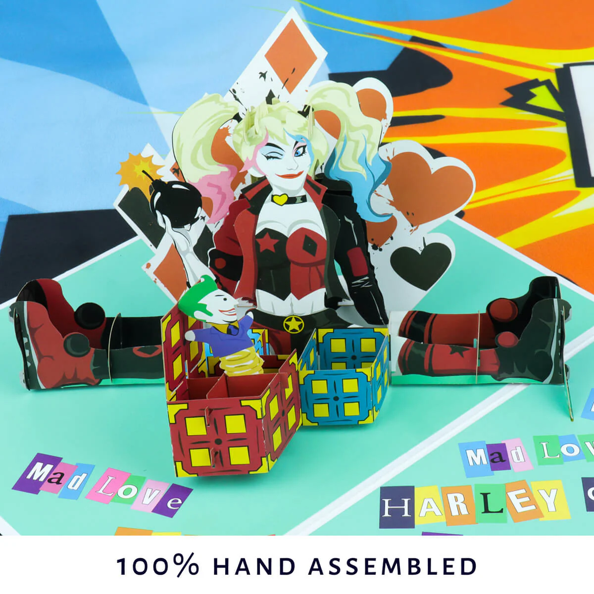 Harley Quinn Pop Up Card - Image 9