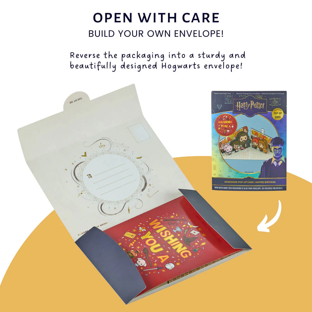 Harry Potter Birthday Pop Up Card - Image 6