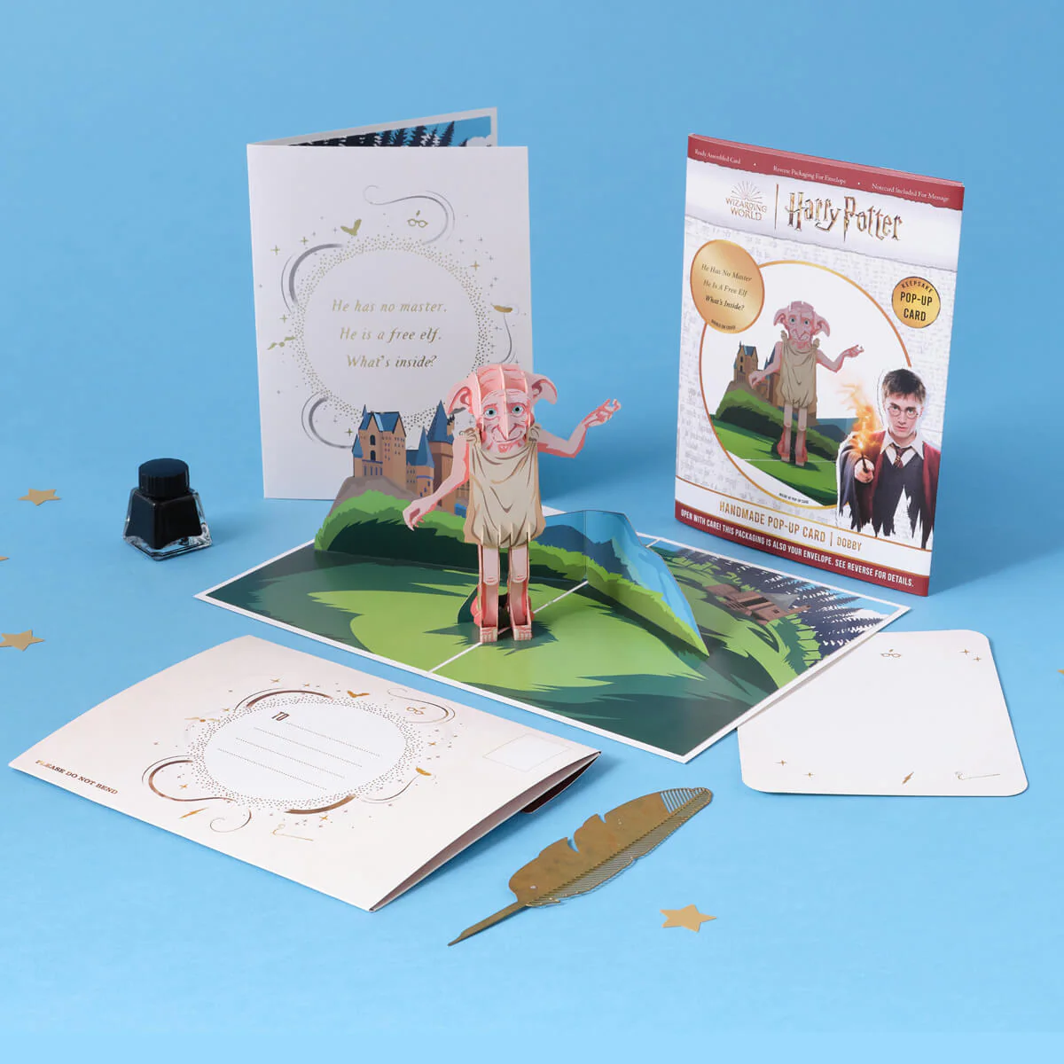 Harry Potter Dobby Pop Up Card - Image 4