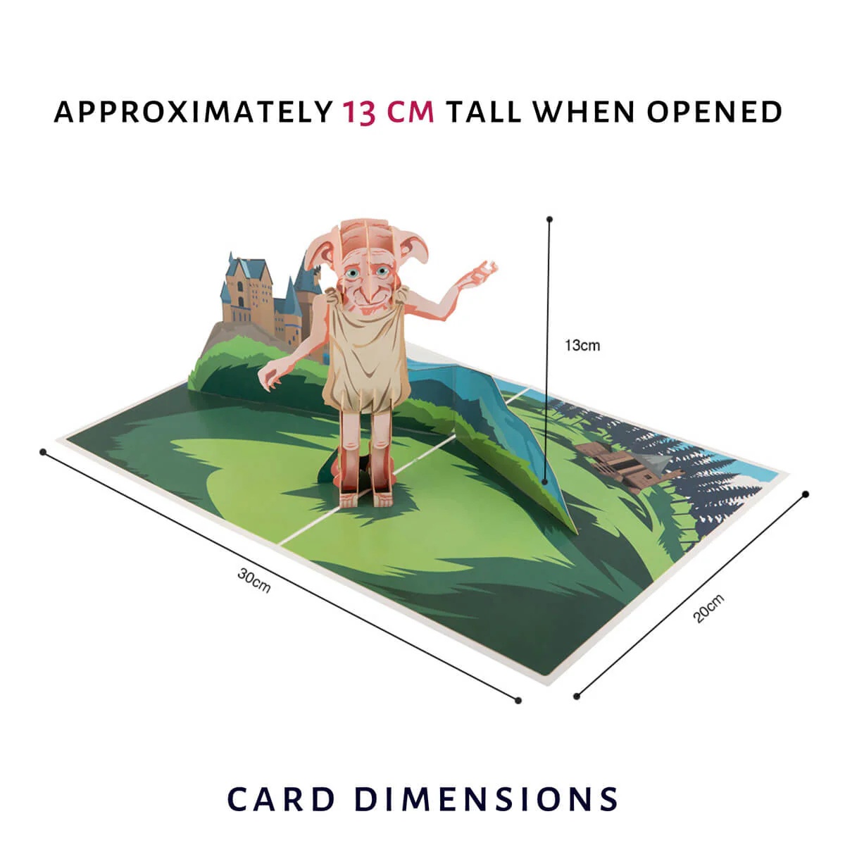 Harry Potter Dobby Pop Up Card - Image 5