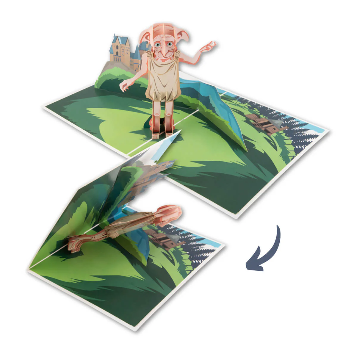 Harry Potter Dobby Pop Up Card - Image 6