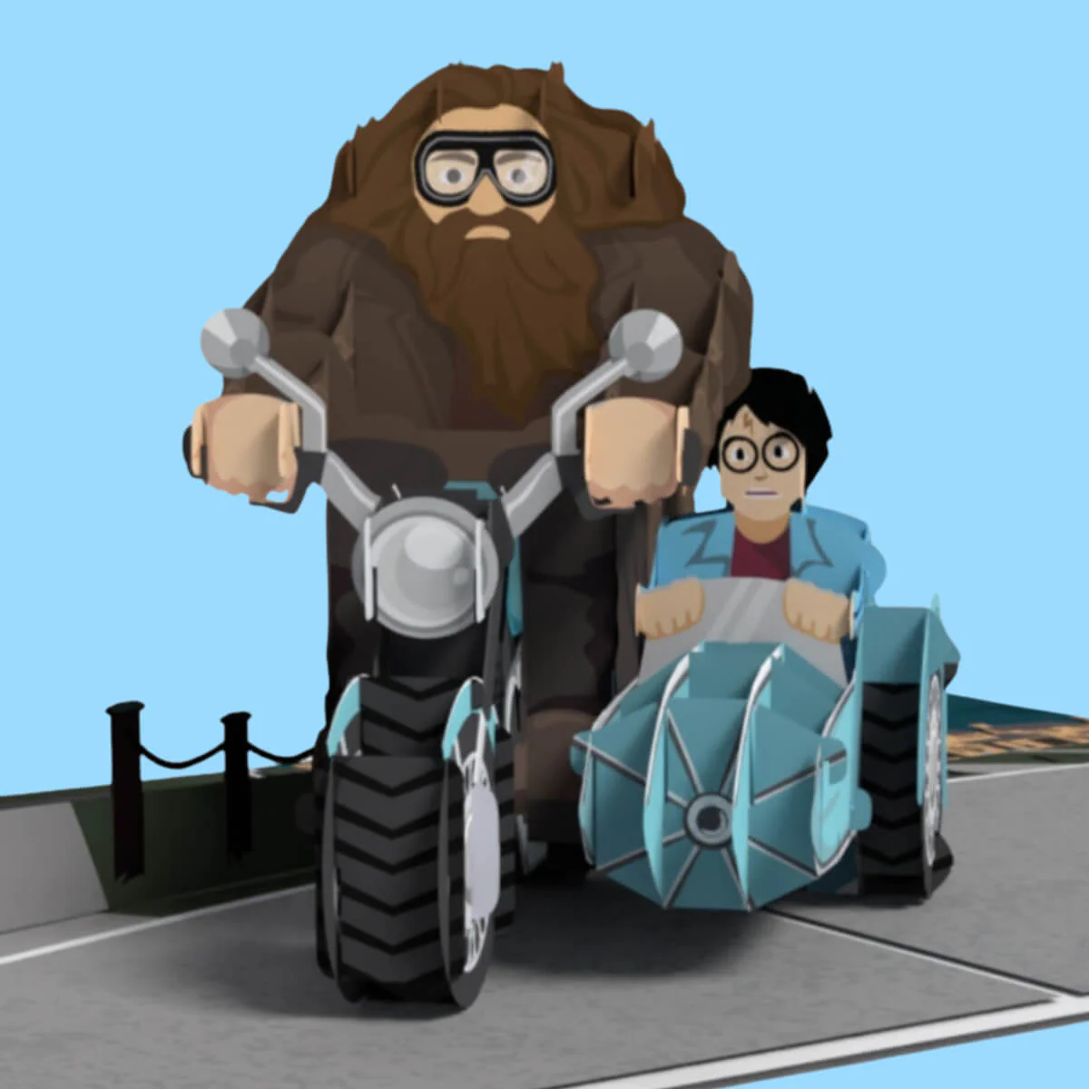 Harry Potter Hagrid Pop Up Card - Image 7