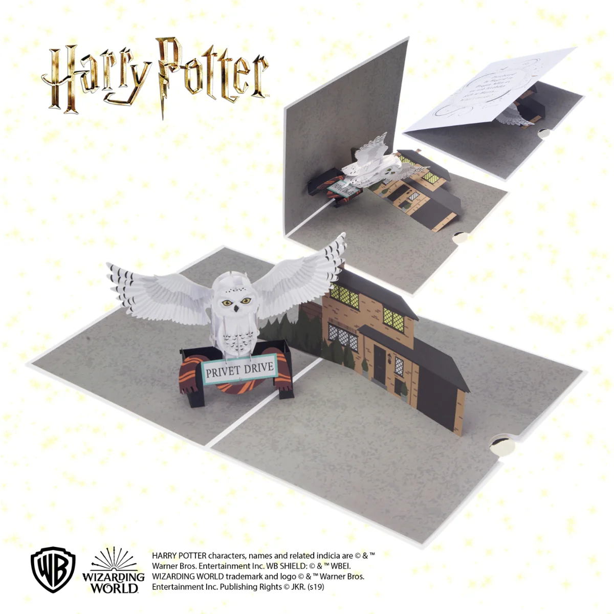 Harry Potter Hedwig Pop Up Card - Image 10