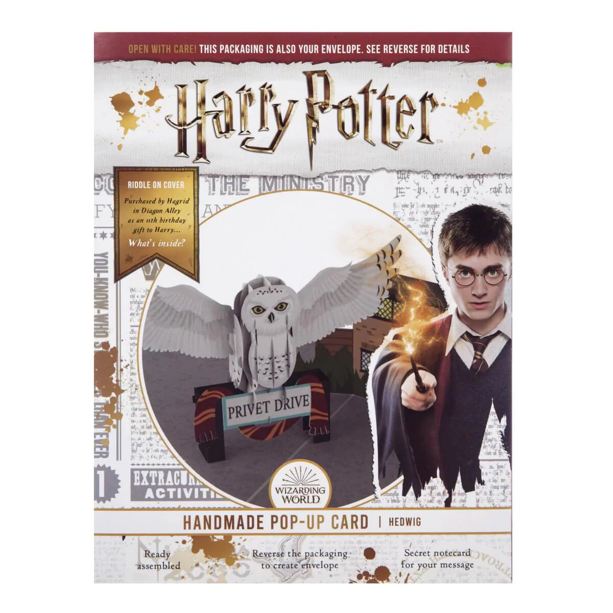 Harry Potter Hedwig Pop Up Card - Image 8