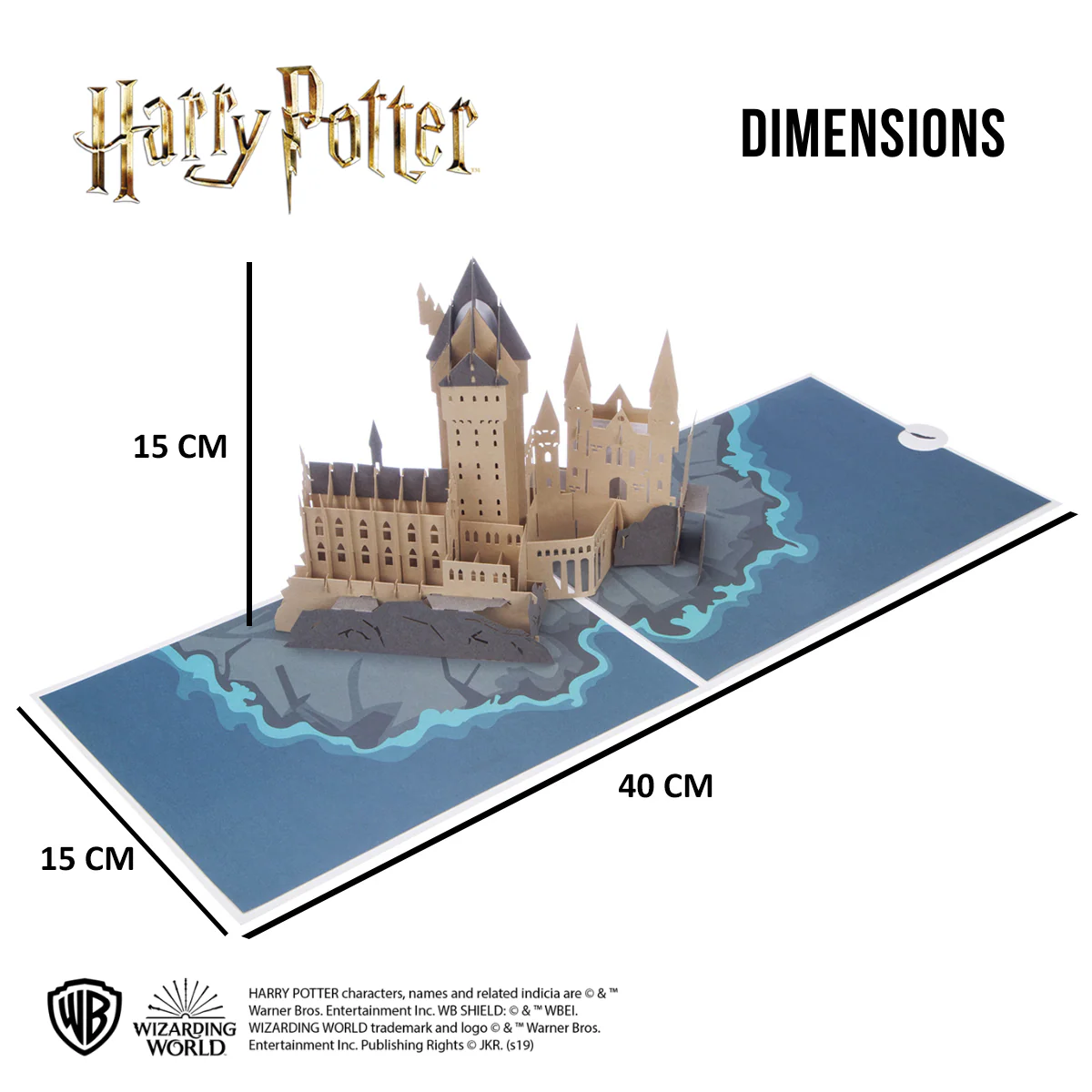 Harry Potter Hogwarts Pop Up Card - Image 9