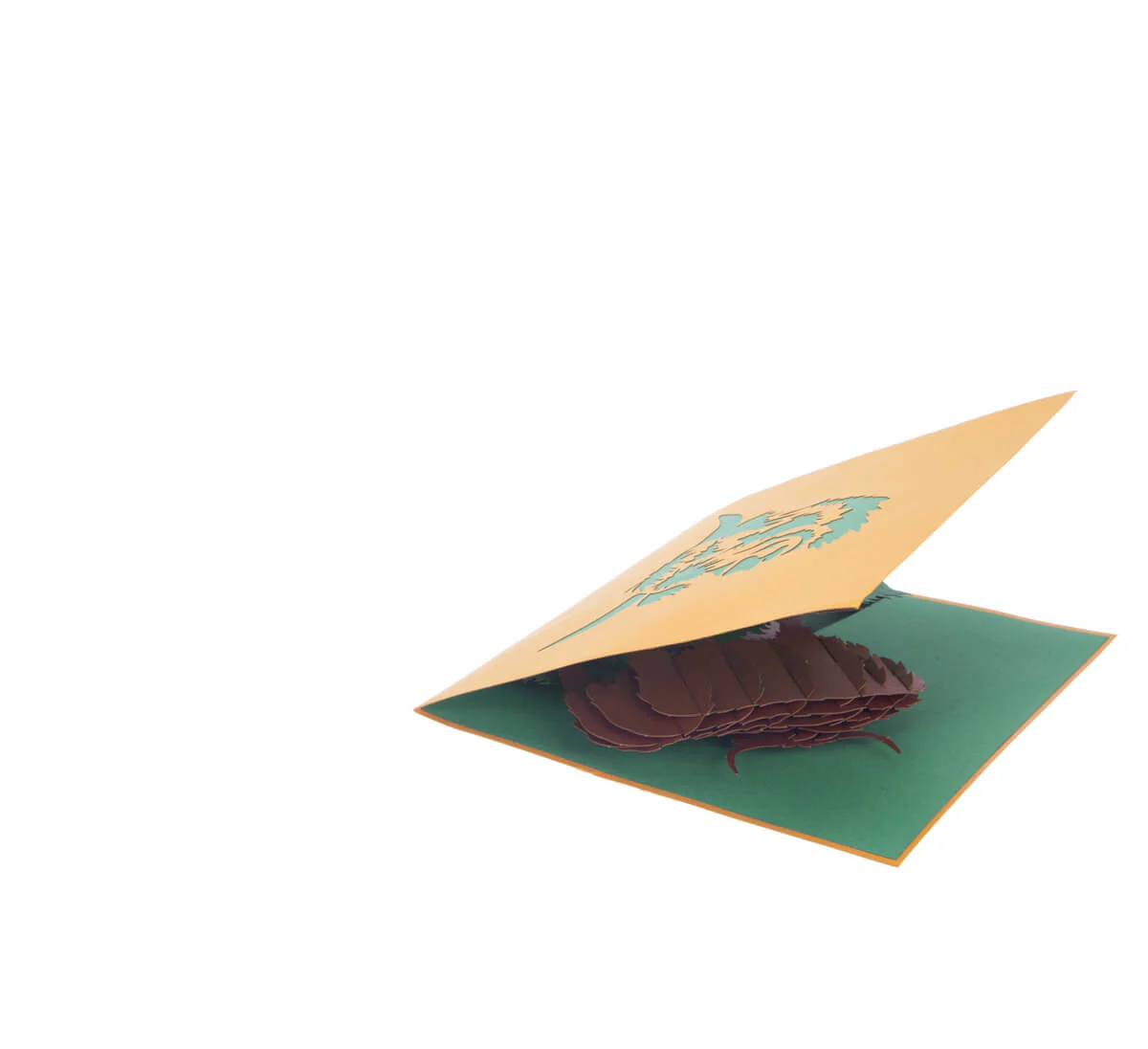 Highland Cow Pop Up Card - Image 5