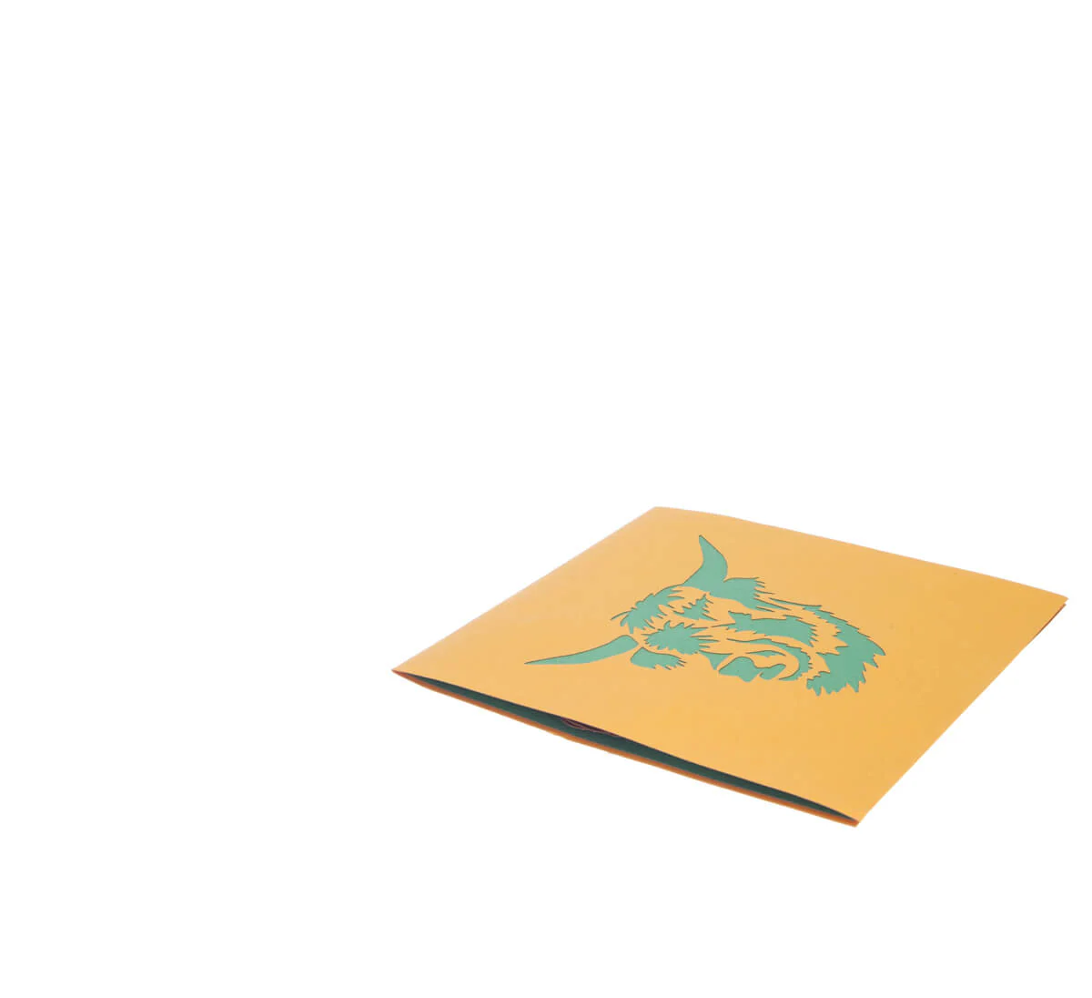 Highland Cow Pop Up Card - Image 6