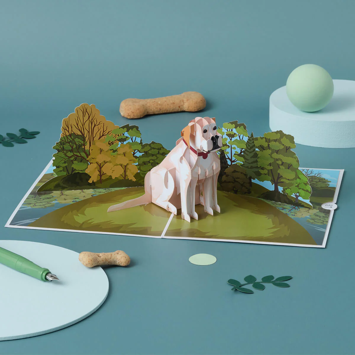 Labrador Pop Up Card - Image 3