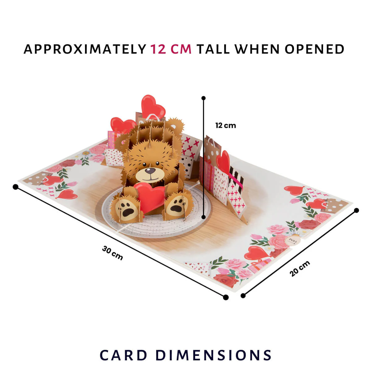 Love Bear Pop Up Card - Image 5