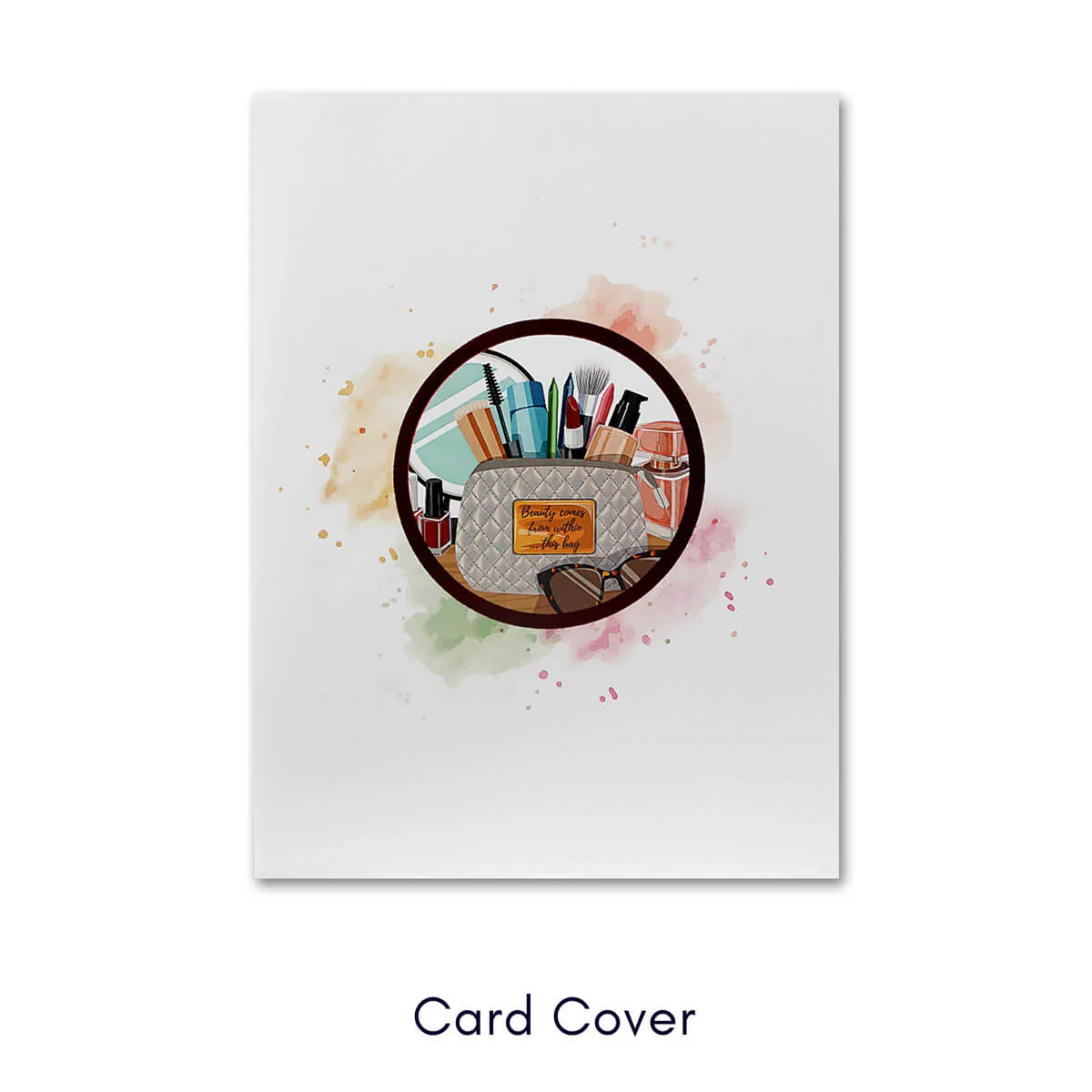 Makeup Bag Pop Up Card - Image 6