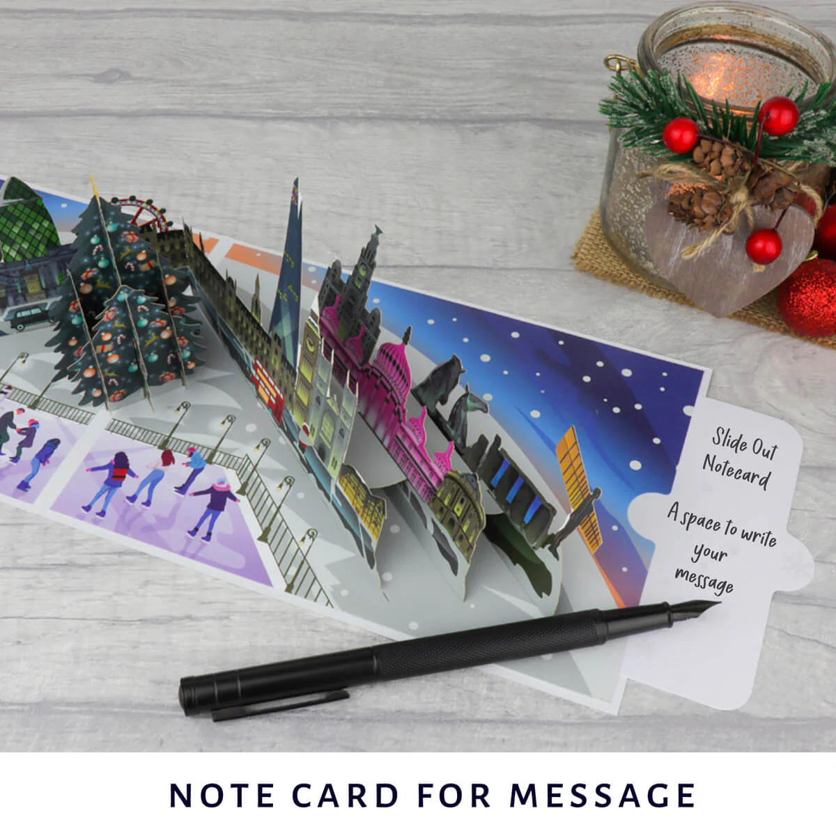 Night Before Christmas Pop Up Card - Image 6