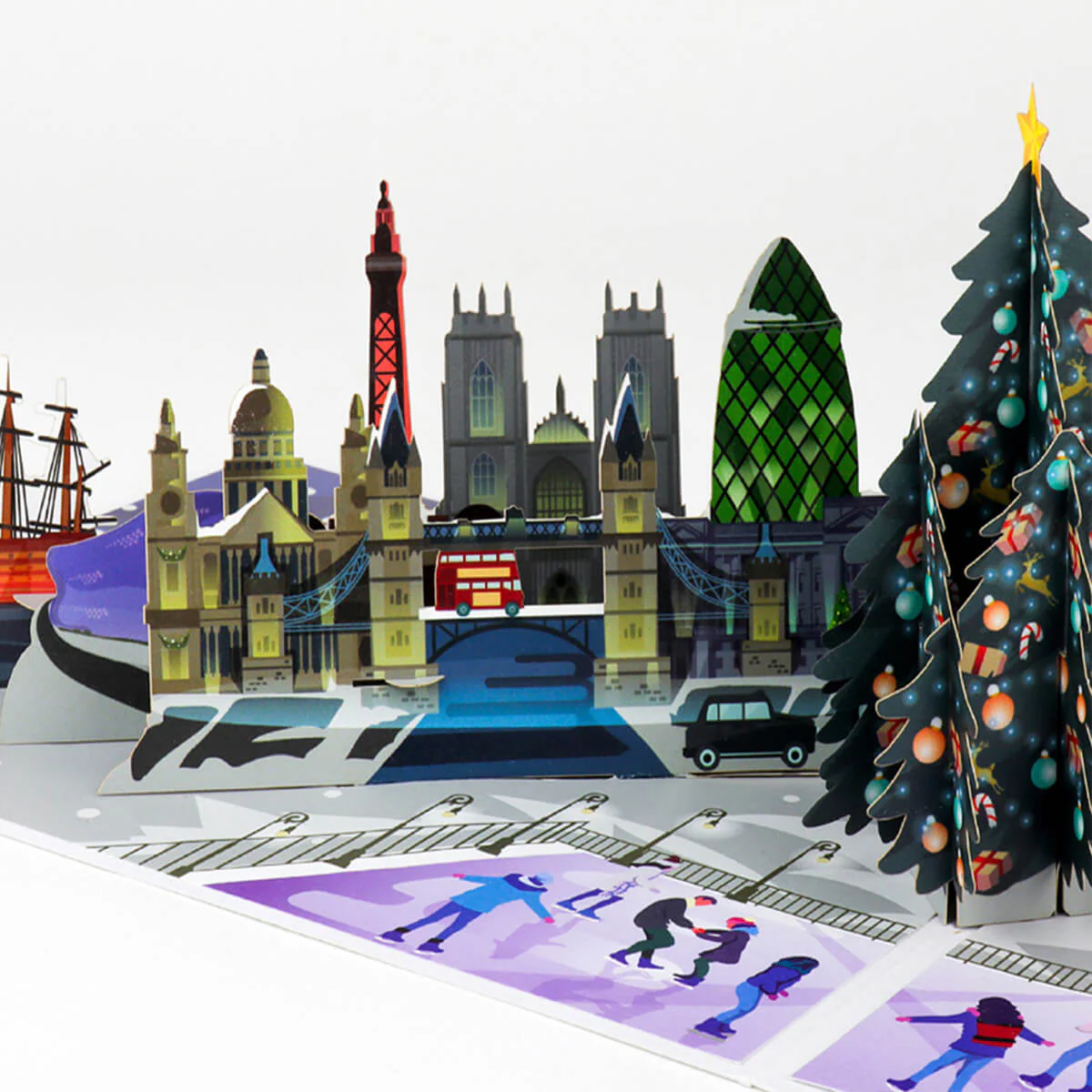 Night Before Christmas Pop Up Card - Image 9