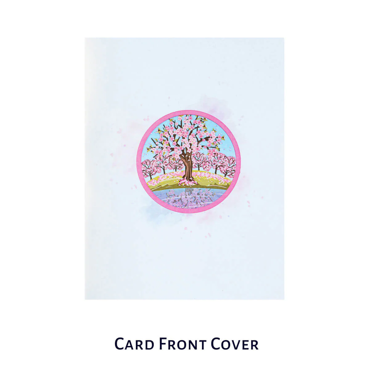 FREE Pink Cherry Blossom Tree Card - Image 5