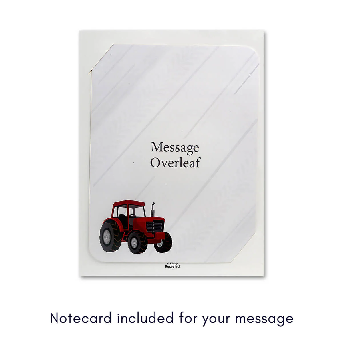 Red Vintage Tractor Pop Up Card - Image 5