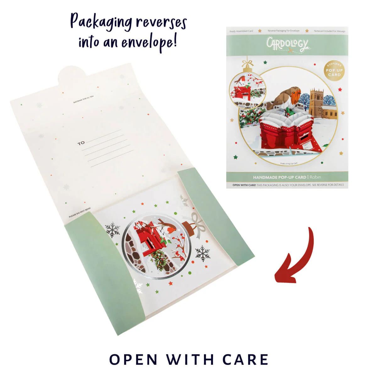 Robin Pop Up Card - Image 7