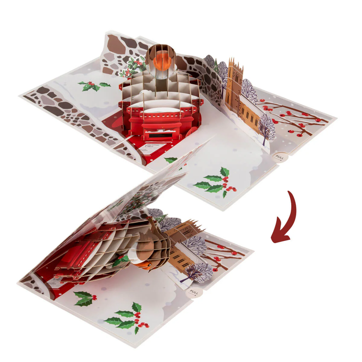 Robin Pop Up Card - Image 8