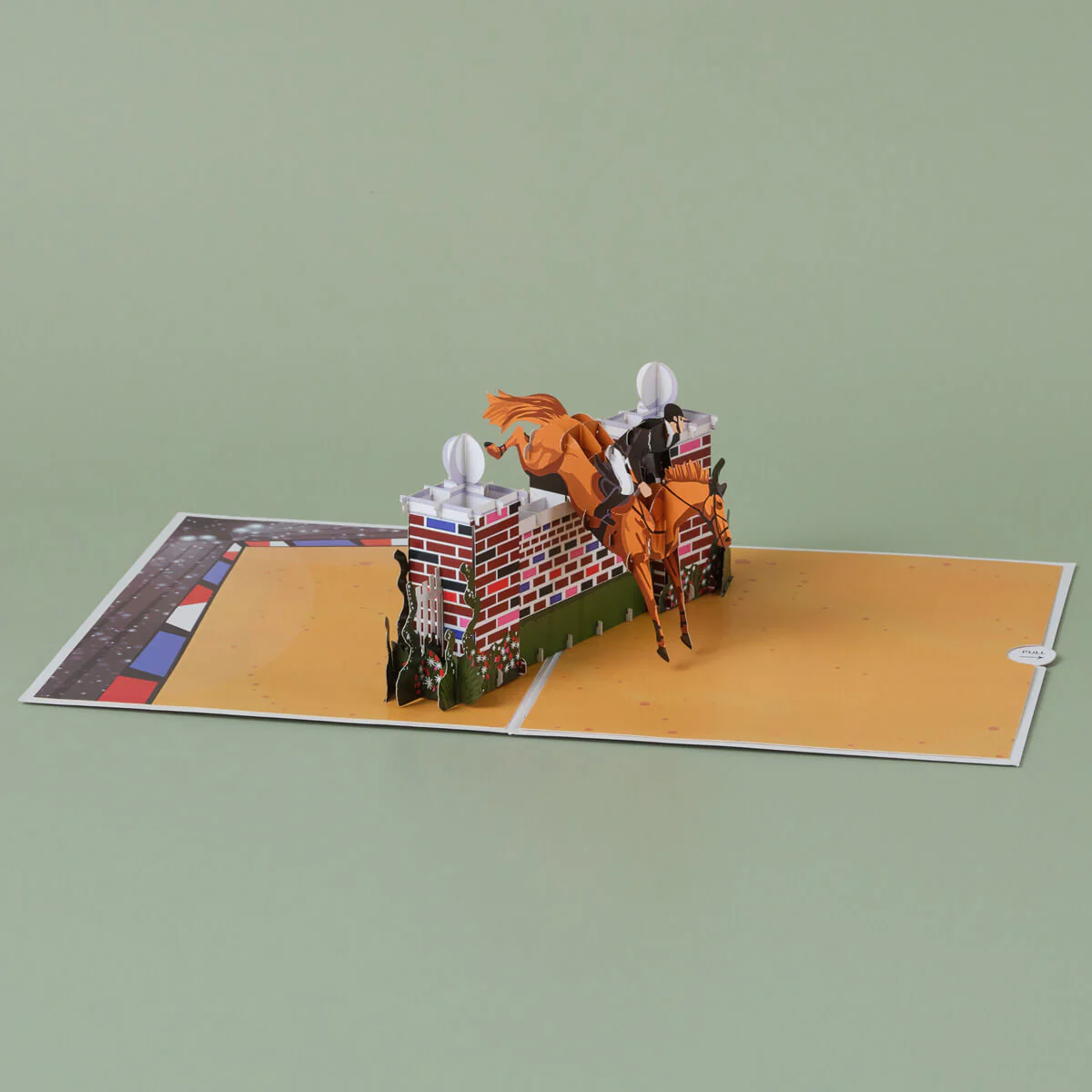 Show Jumping Pop Up Card - Image 7