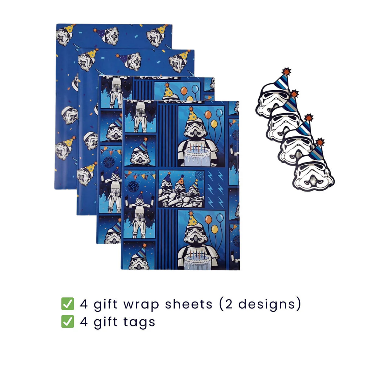 Stormtrooper Birthday Gift Wrap - Image 5