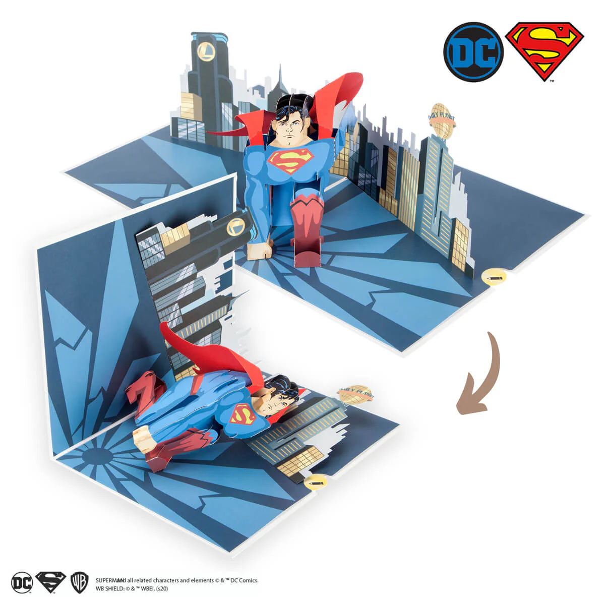 Superman Pop Up Card - Image 4