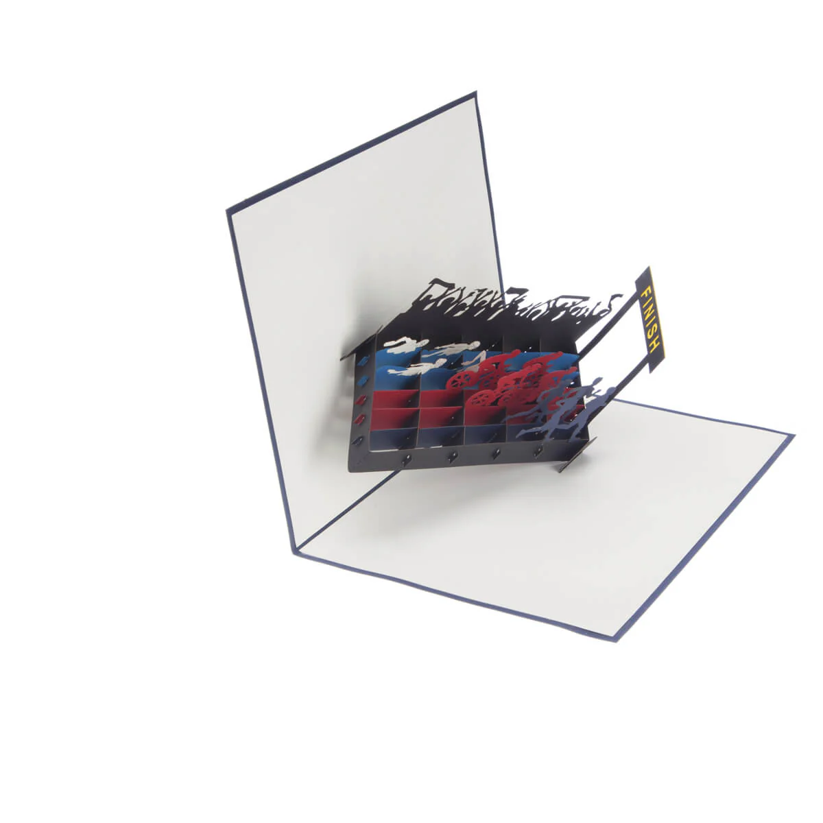 Triathlete Pop Up Card - Image 4