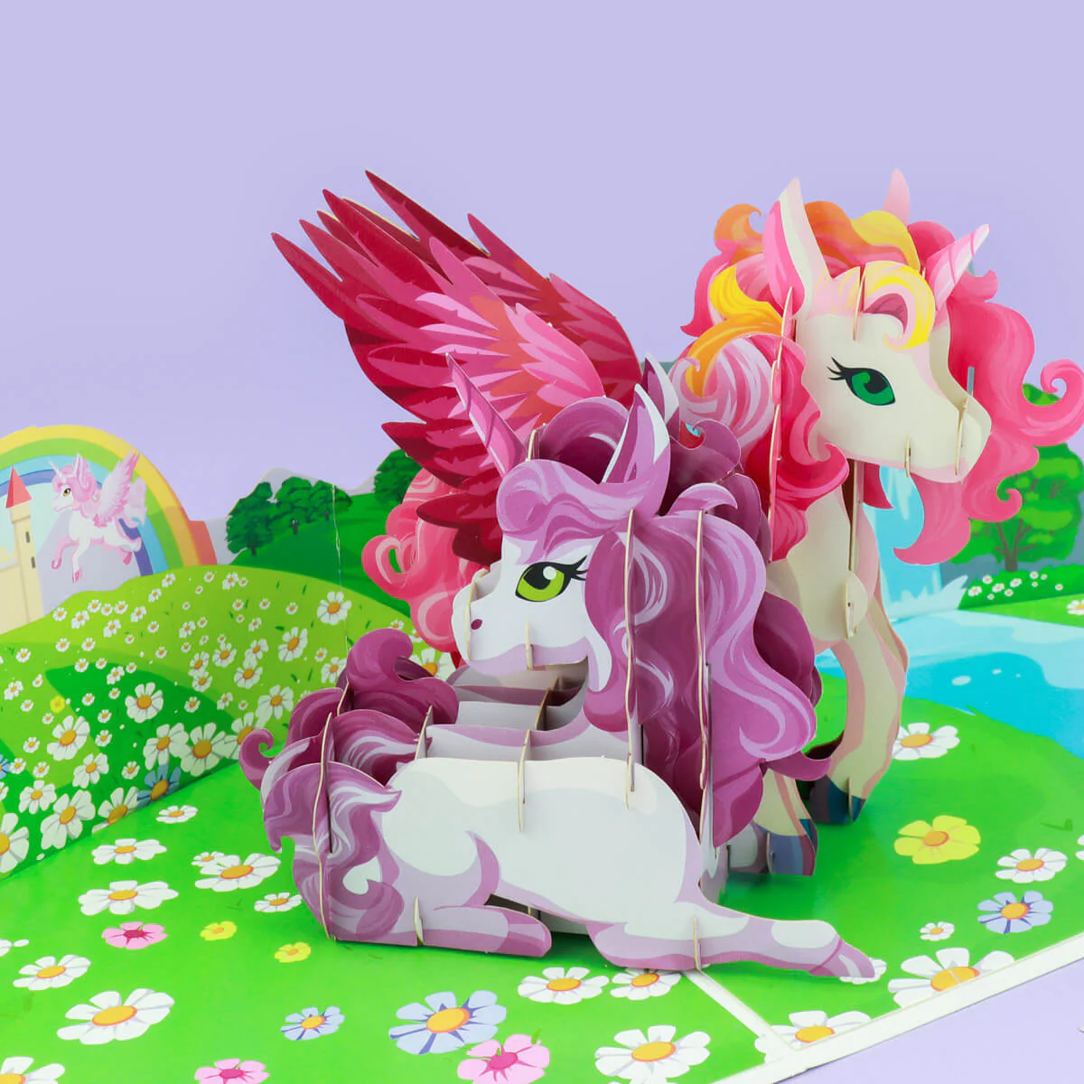 Unicorn Pop Up Card - Image 3