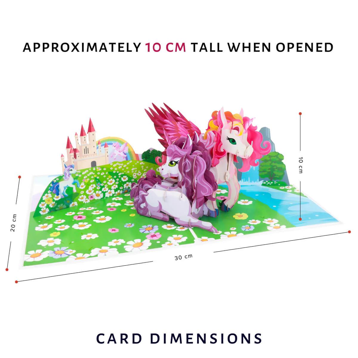 Unicorn Pop Up Card - Image 4