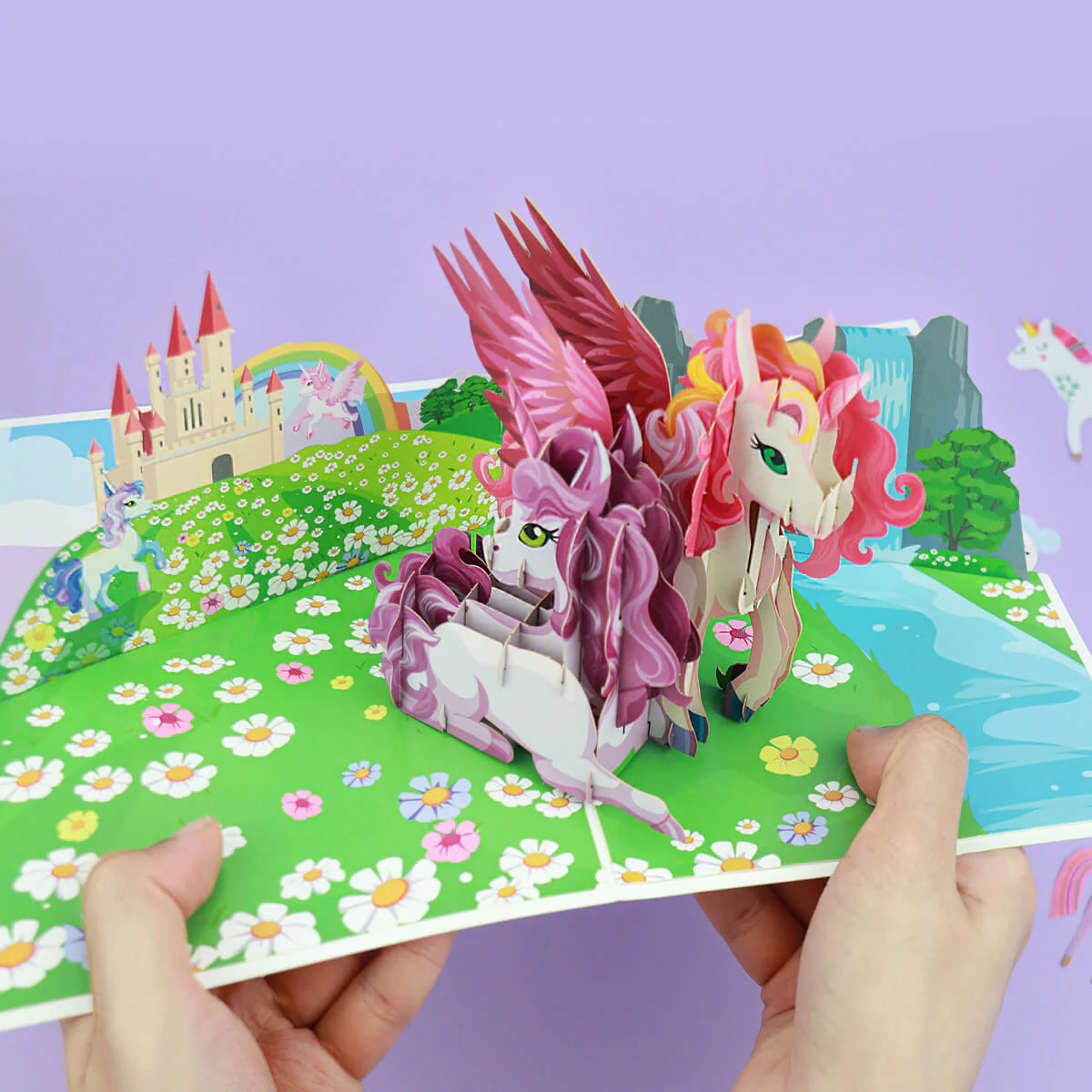 Unicorn Pop Up Card - Image 5