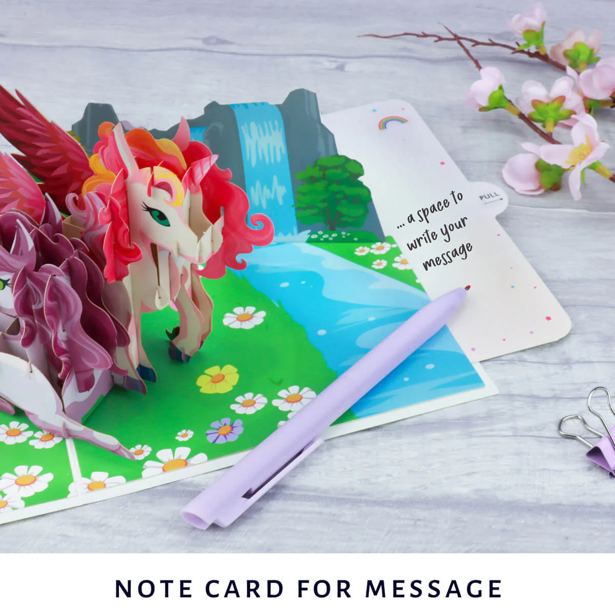 Unicorn Pop Up Card - Image 6